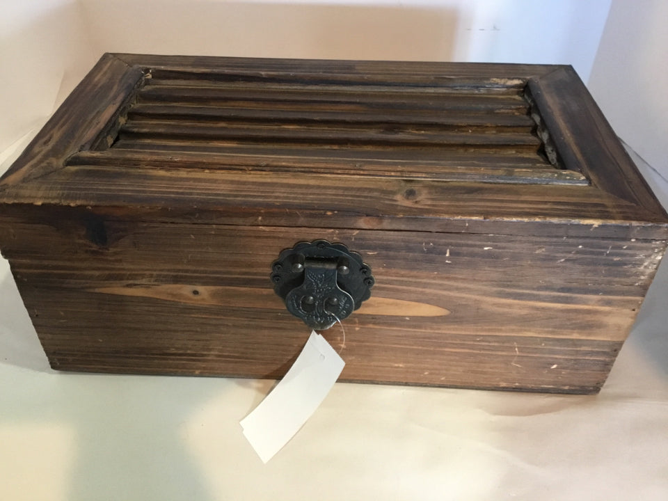 Wood Brown Box