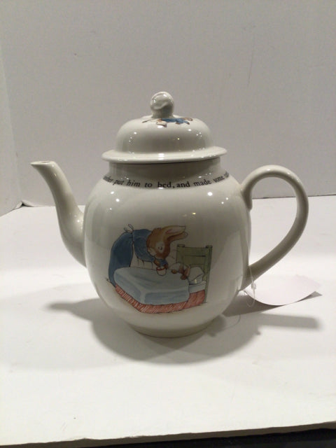 Wedgwood Vintage China Beatrix Potter Coffee Pot