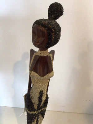 Ethnic Brown/black Woman Statue