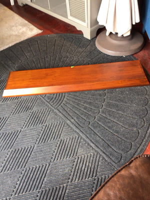 Pottery Barn Floating Brown Shelf
