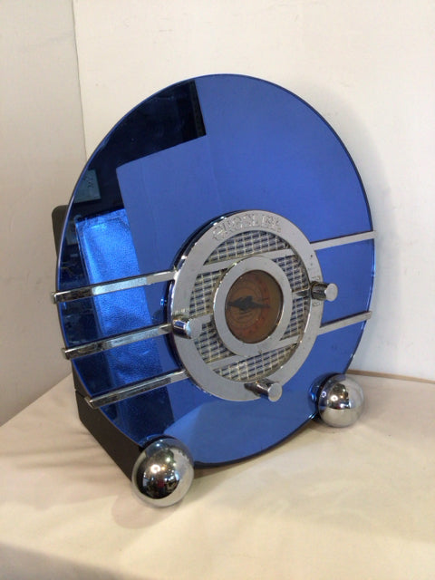 Crosley Electric Blue Radio