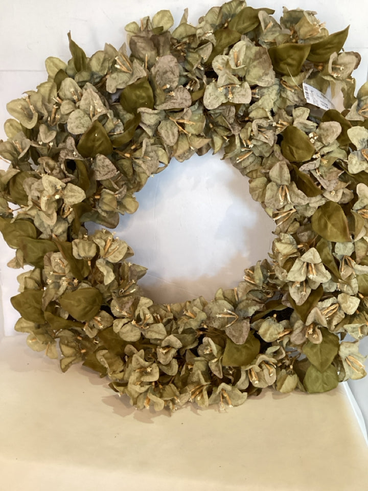 Kirkland's Green Floral Wreath