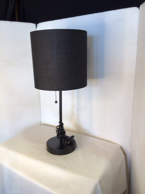 Black Metal Lamp