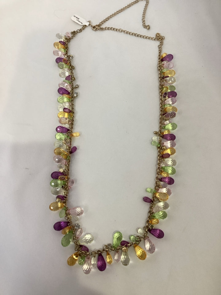 Multi-Color Beads Necklace