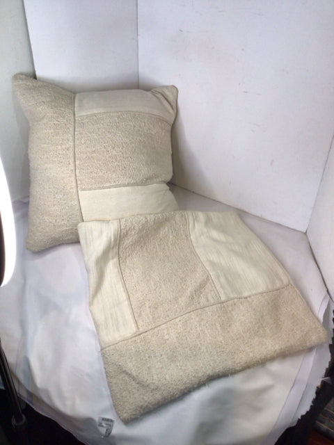 Pair Tan Linen Pillow Pillow Set