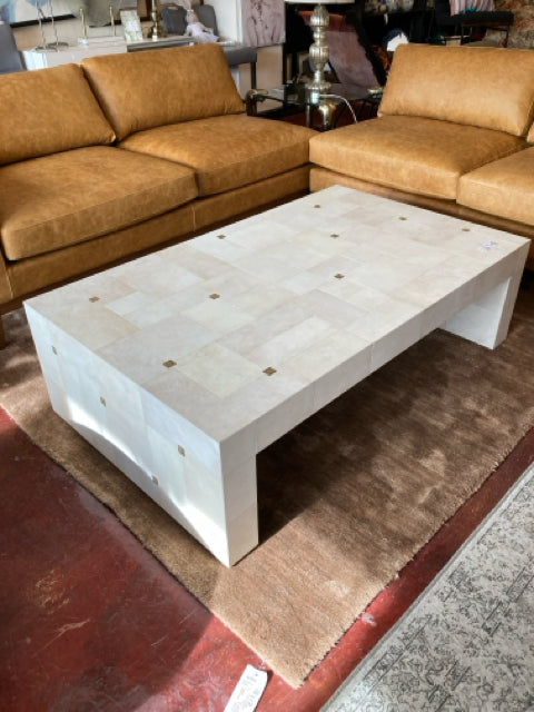 Arteriors Home Modern Tile White Table DRJTW2JJ