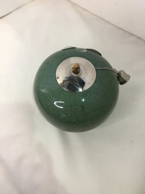 Green Ceramic Oil Lamp