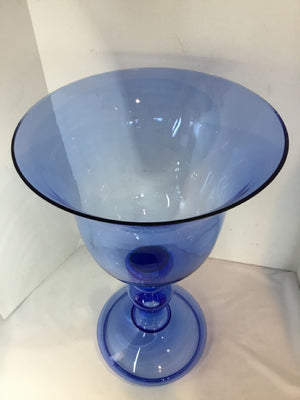 Blue Glass Vase