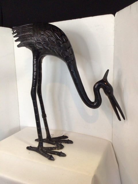 Black Metal Crane Garden Access.