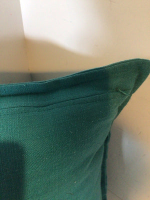 Teal Cotton Tea Pillow