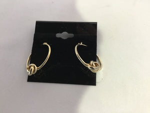 Gold Knot Earrings