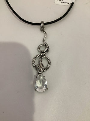 Silver Snake Necklace