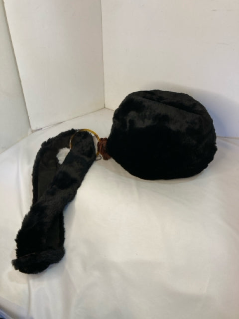Vintage Black Fur Misc
