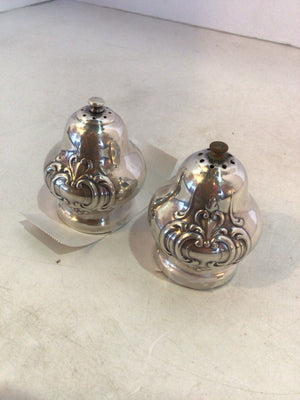 Gorham Pair Silver Plate Salt & Pepper