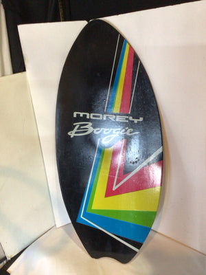 Morey Black/Multi Wood Surfboard Sign