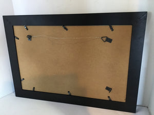 Photo Black/White Dock Framed Art