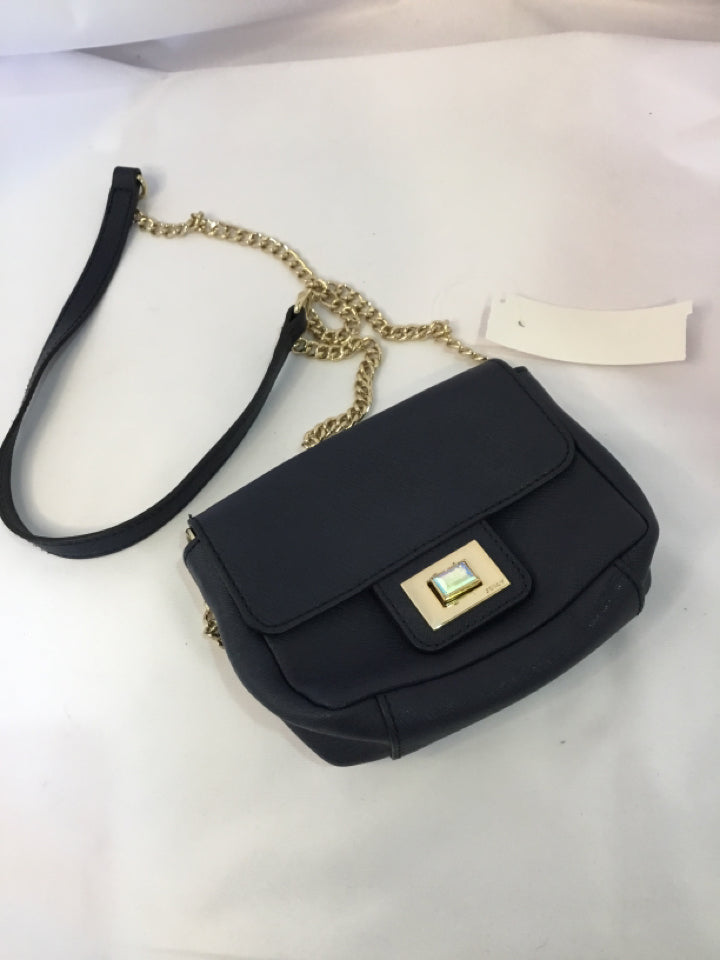 Leather Navy Purse