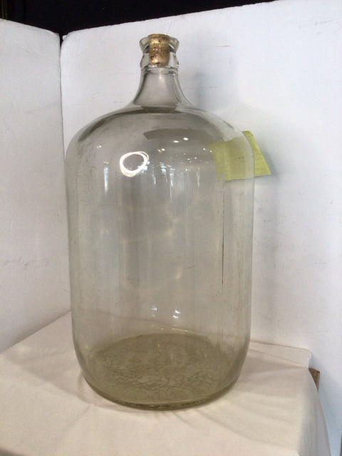 Vintage Clear Glass Bottle