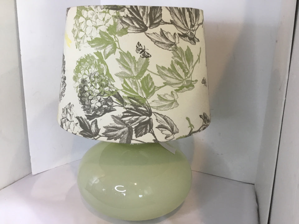 Green Glass Lamp