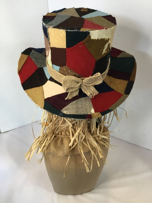 Original Autumn Scarecrow Planter