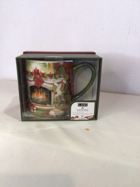 Lang Christmas Mug Fireplace Holiday Item