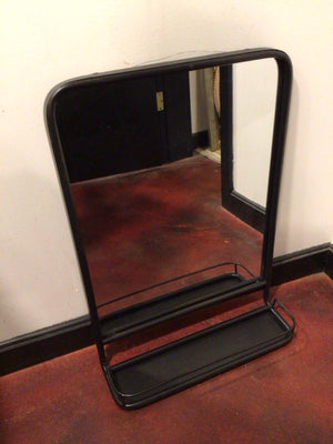 Industrial Black w/Shelf Mirror