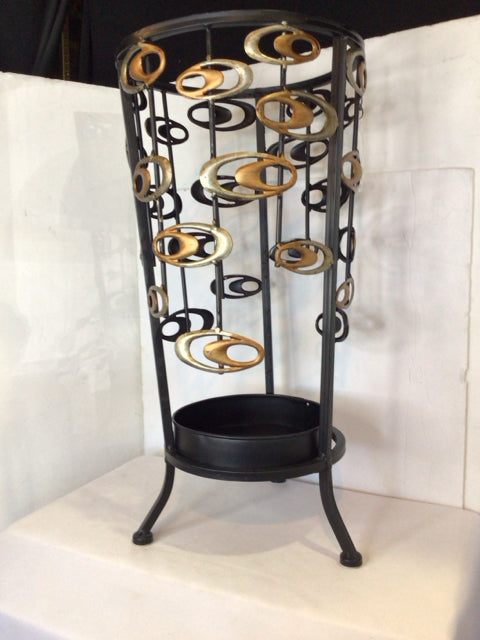 Modern Bronze Metal Umbrella Stand