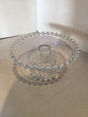 Candlewick Clear Glass Cake Plate/Stand