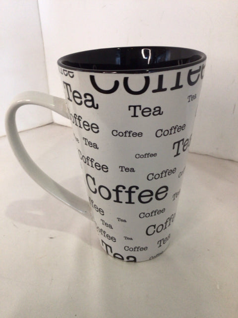 White/Black Ceramic Mug