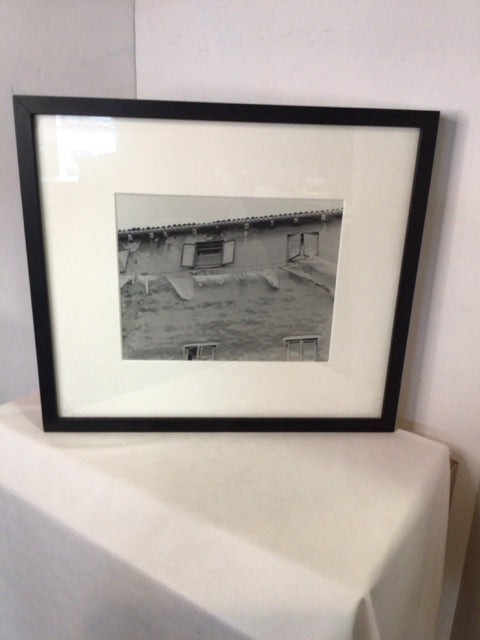 Black/White House As Is Framed Art