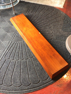 Pottery Barn Floating Brown Shelf