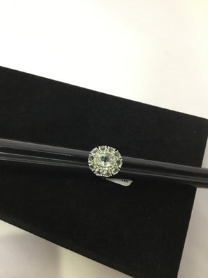 White Rhinestone Ring