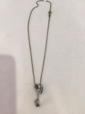 Silver Rhinestone Necklace