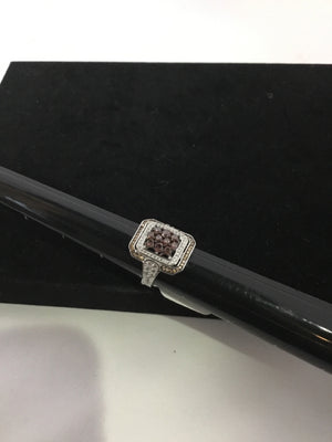 Purple Rhinestone Ring