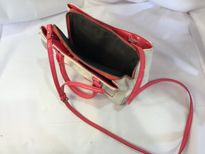 Calvin Klein Faux White/Pink Purse