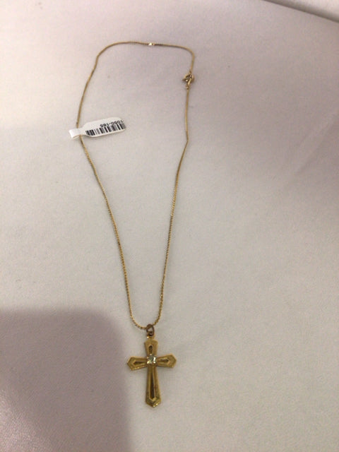 Gold Cross Necklace