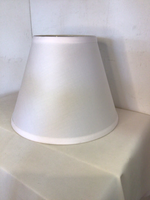White Linen Lamp Shade