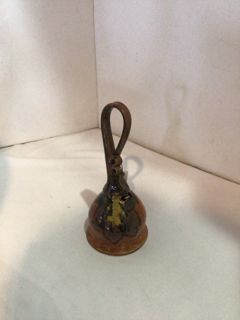 Brown/Gray Ceramic Bell