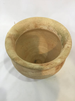 Tan Pottery Planter