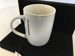 Starbucks White/Green Ceramic Mug Trees Holiday Item