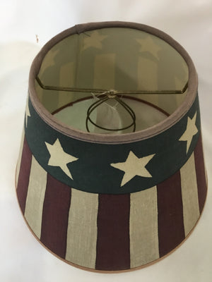 Red/White/Blue Flag Lamp Shade