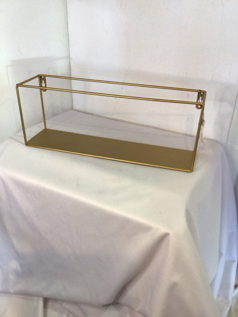 Gold Metal Shelf
