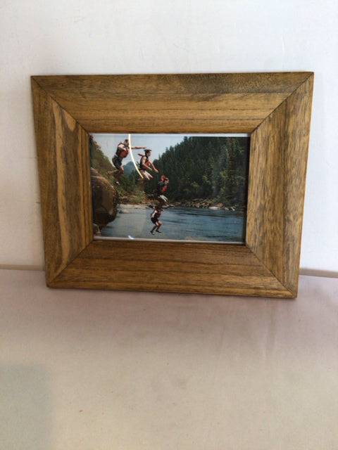 Brown Wood Frame