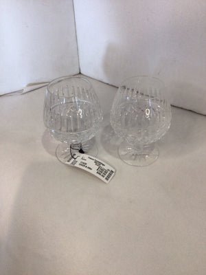 Waterford Lismore Crystal Pair Glasses