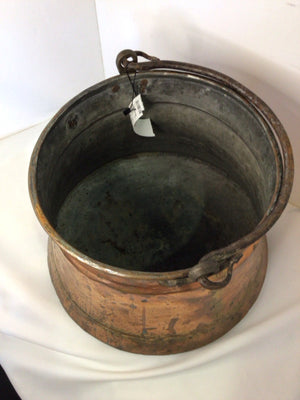Vintage Copper Copper Cauldron Pot/Pan
