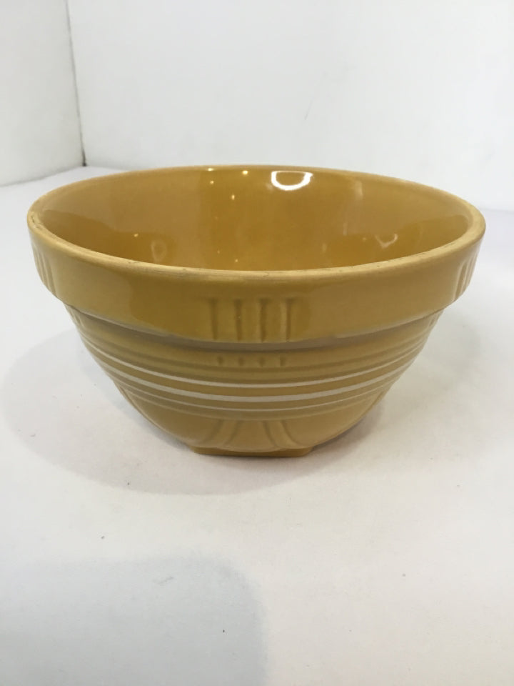 At home Yellow Ceramic Bowl