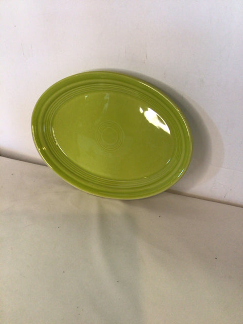 Fiesta Platter Green Oval Platter