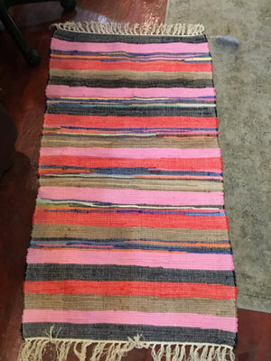 Kilim Rag Multi-Color Rug