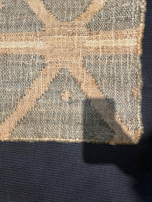 Wool Geometric Tan/Cream Rug
