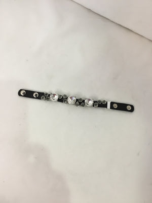Black Rhinestone Bracelet
